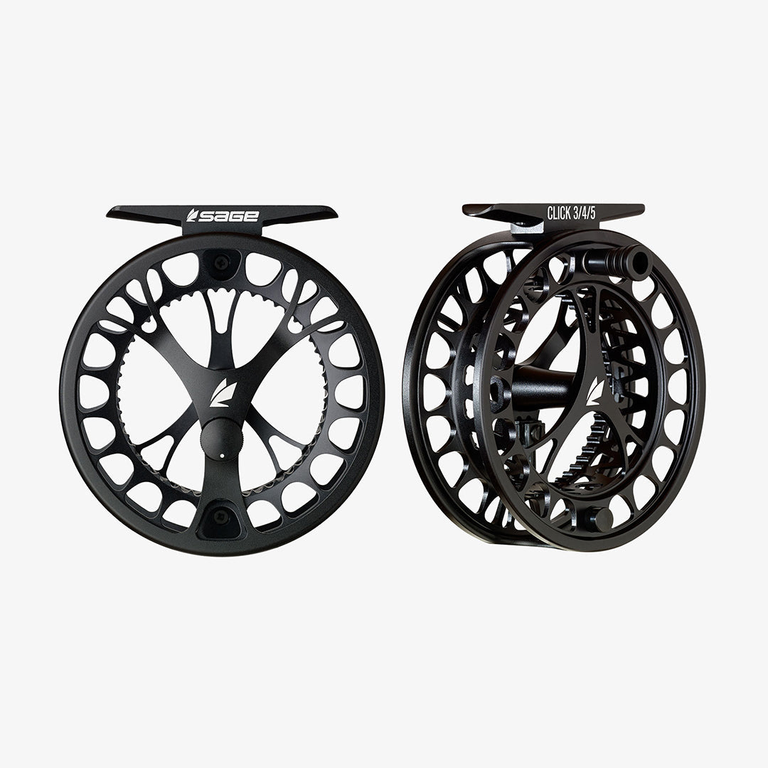 Sage Click Fly Reel - Stealth
