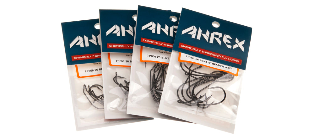 Ahrex TP650 - 26 Degree Bent Streamer Hooks