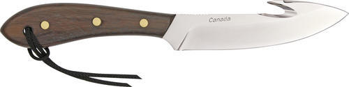 Grohmann Survival Guthook Fixed Blade Knife Rosewood Handle 5.375 in