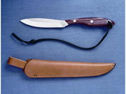 Grohmann Trout & Bird Knife Elliptical Blade 4In Rosewood Handle