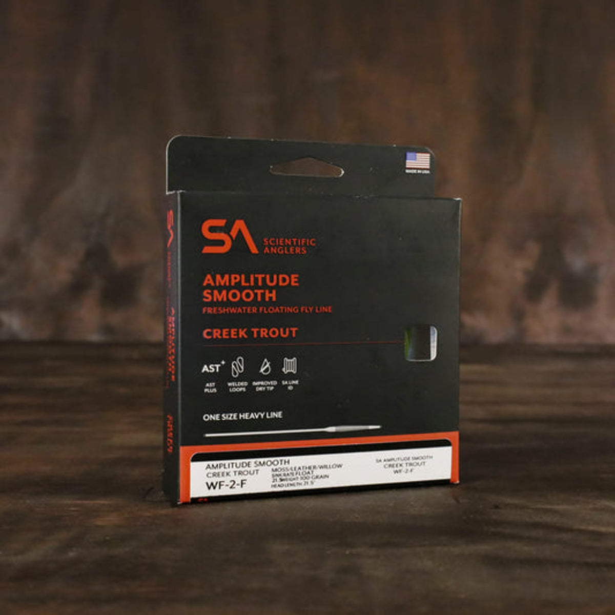 Scientific Anglers Amplitude Smooth Creek Trout Fly Line  WF-5-F