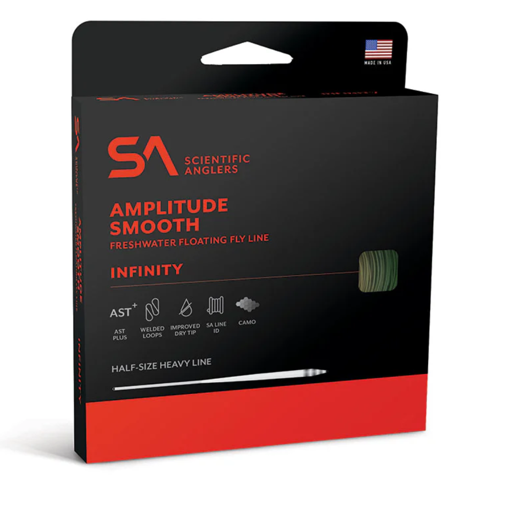 Scientific Anglers Amplitude Smooth Infinity Camo Fly Line WF-4-F