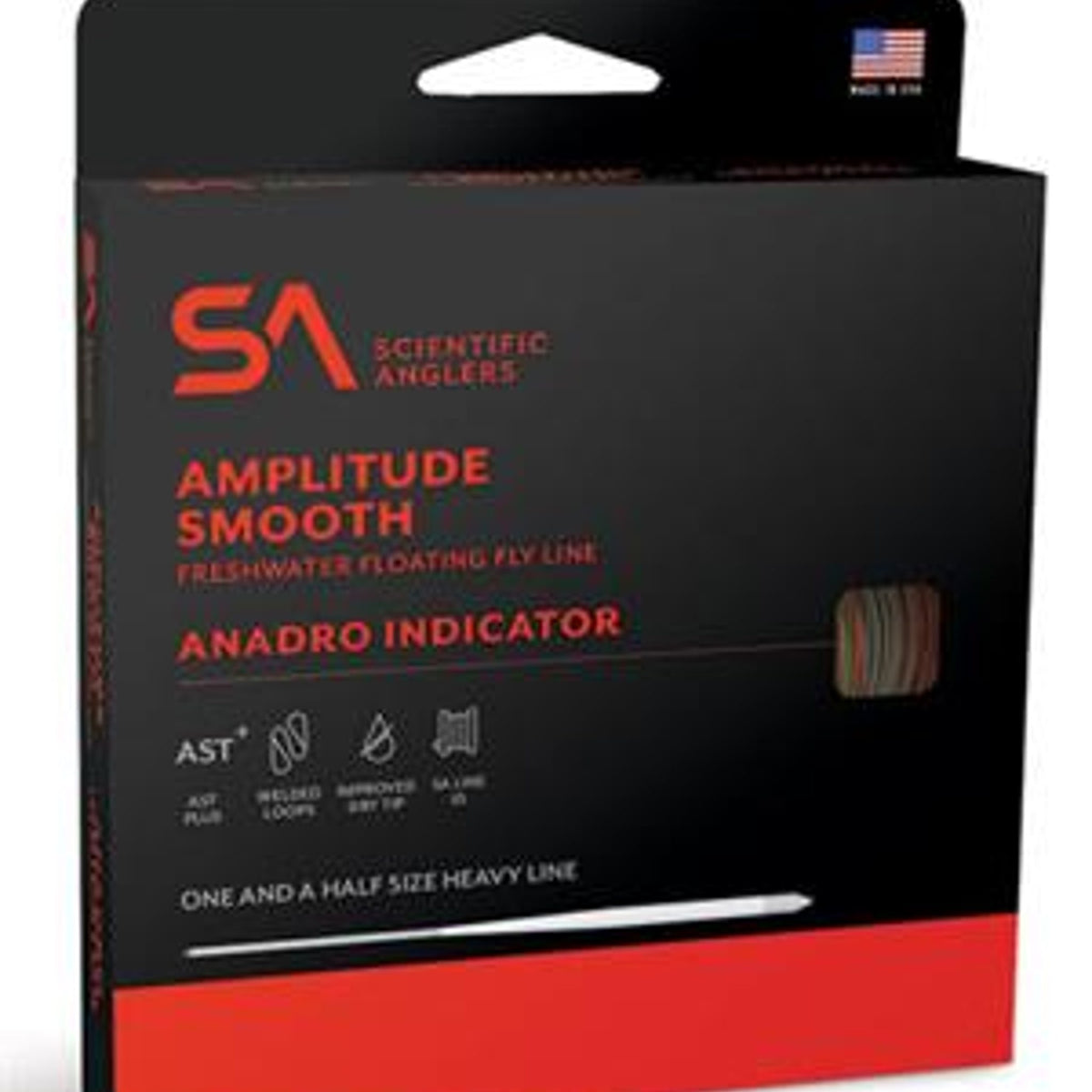 Scientific Anglers Amplitude Smooth Anadro/Nymph Fly Line WF-6-F