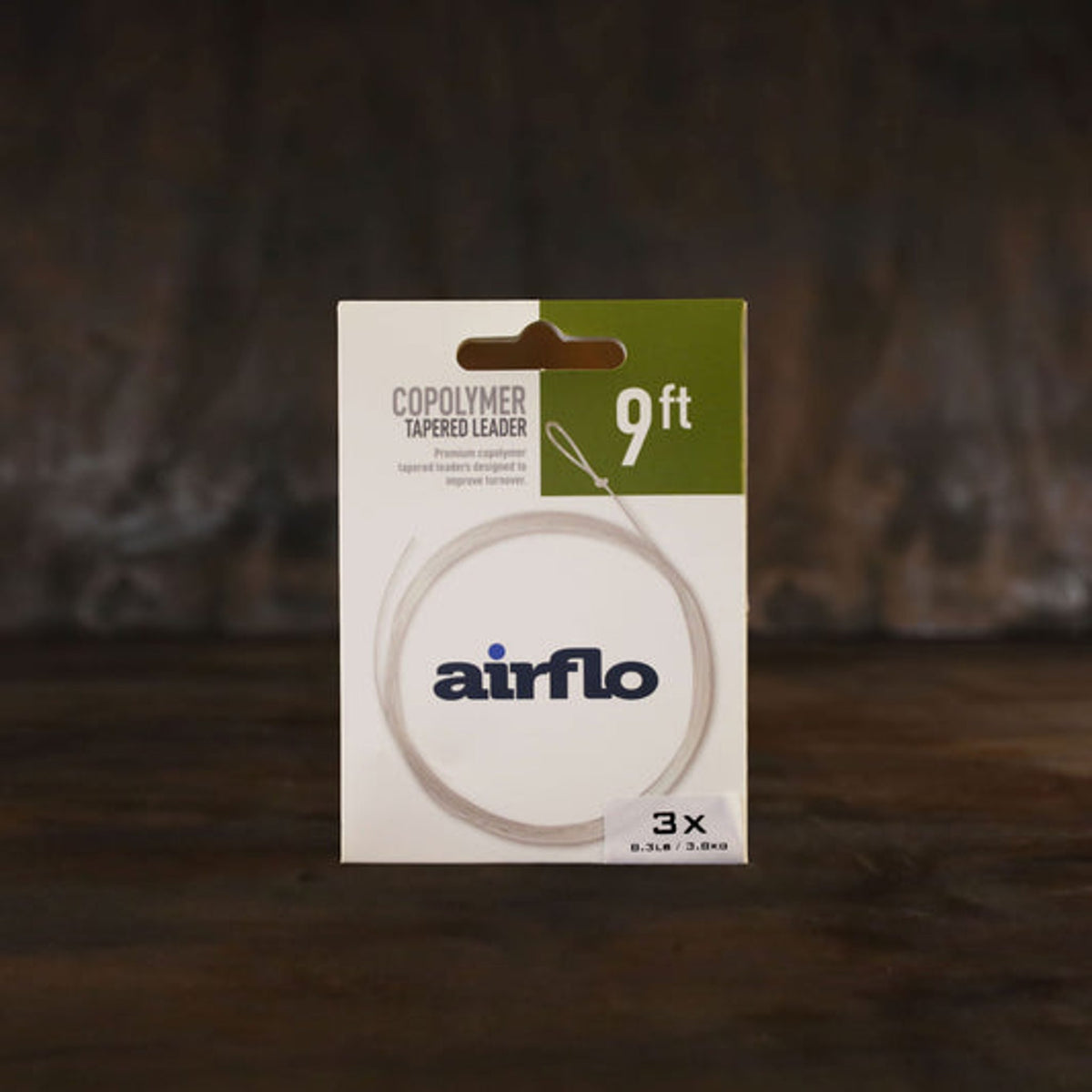 Airflo Tactical Mono Tapered Leader 2X Size