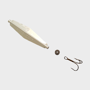 Fishing lure with a hook