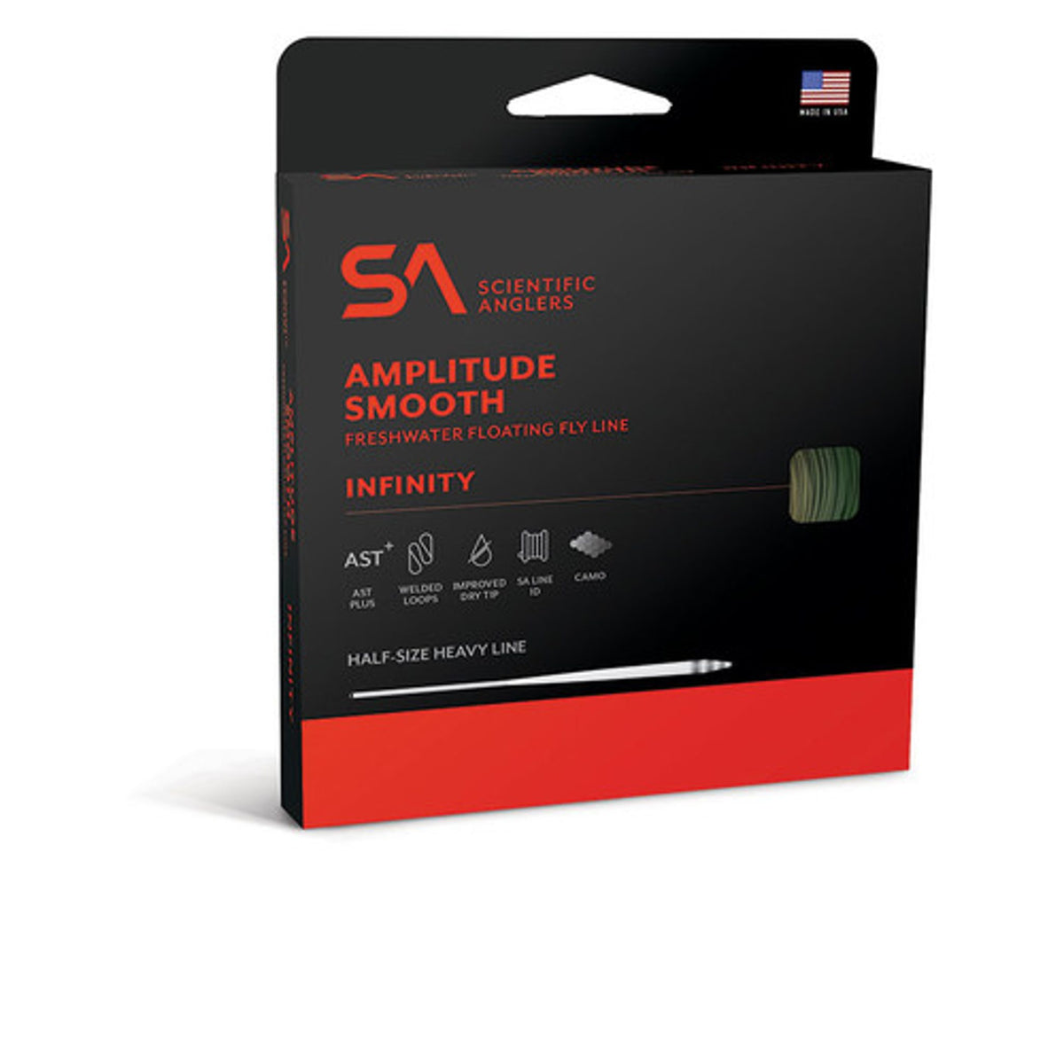 Scientific Anglers Amplitude Smooth Infinity  Fly Line WF-3-F