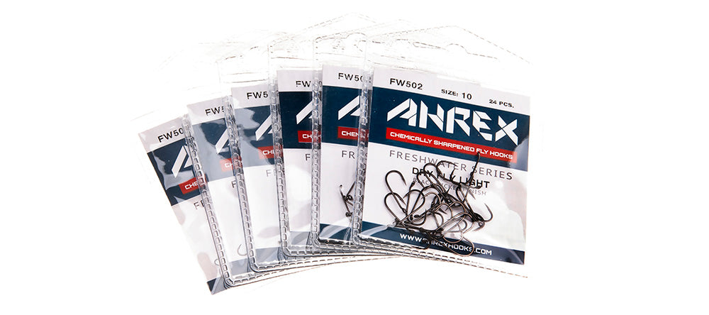 Ahrex FW502 - Dry Fly Light Barbed Hooks