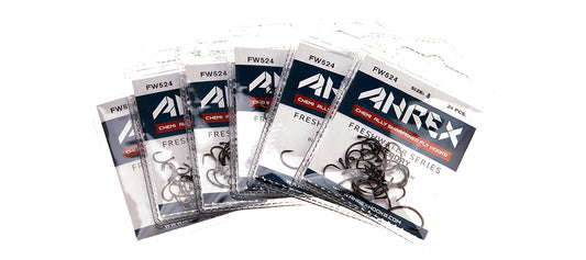 Ahrex FW524 - Super Dry Barbed Hooks
