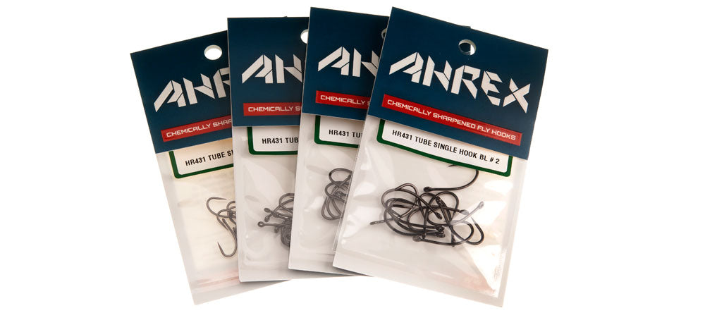 Ahrex HR431 - Tube Single Barbless Hooks