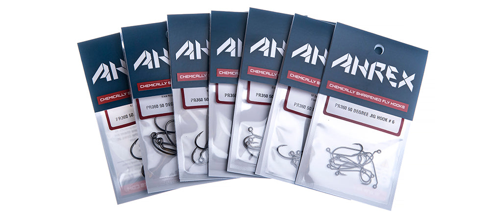 Ahrex PR360 - 50 Degree Jig Hook Hooks