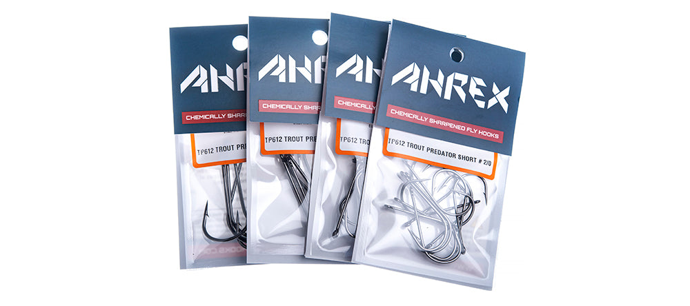 Ahrex TP612 - Trout Predator Streamer Short Hooks