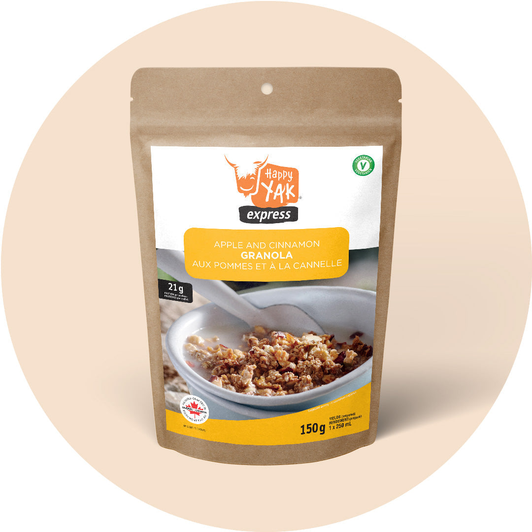 Happy Yak Apple and Cinnamon Granola