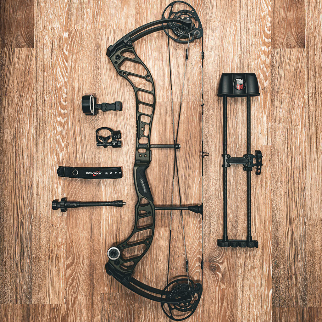 Bowtech Ascend RH 60# Stealth Grey w/ DLX