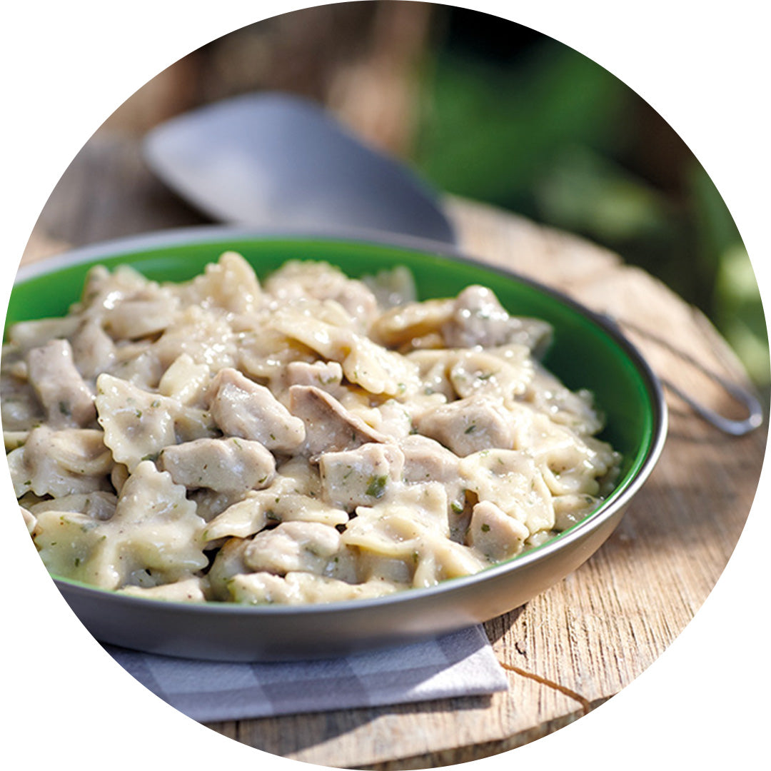 Happy Yak Braised Pork with White Wine Mushroom Sauce*