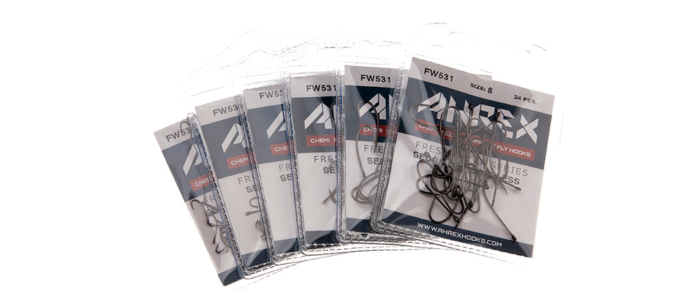 Ahrex FW531 - Sedge Dry Hook Barbless Hooks