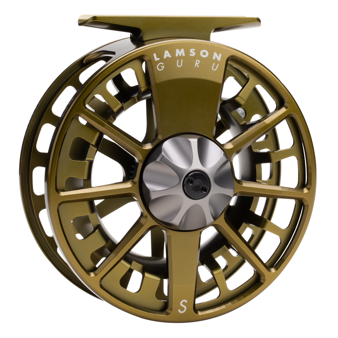 Lamson Guru S-Series Fly Reel - Olive Green