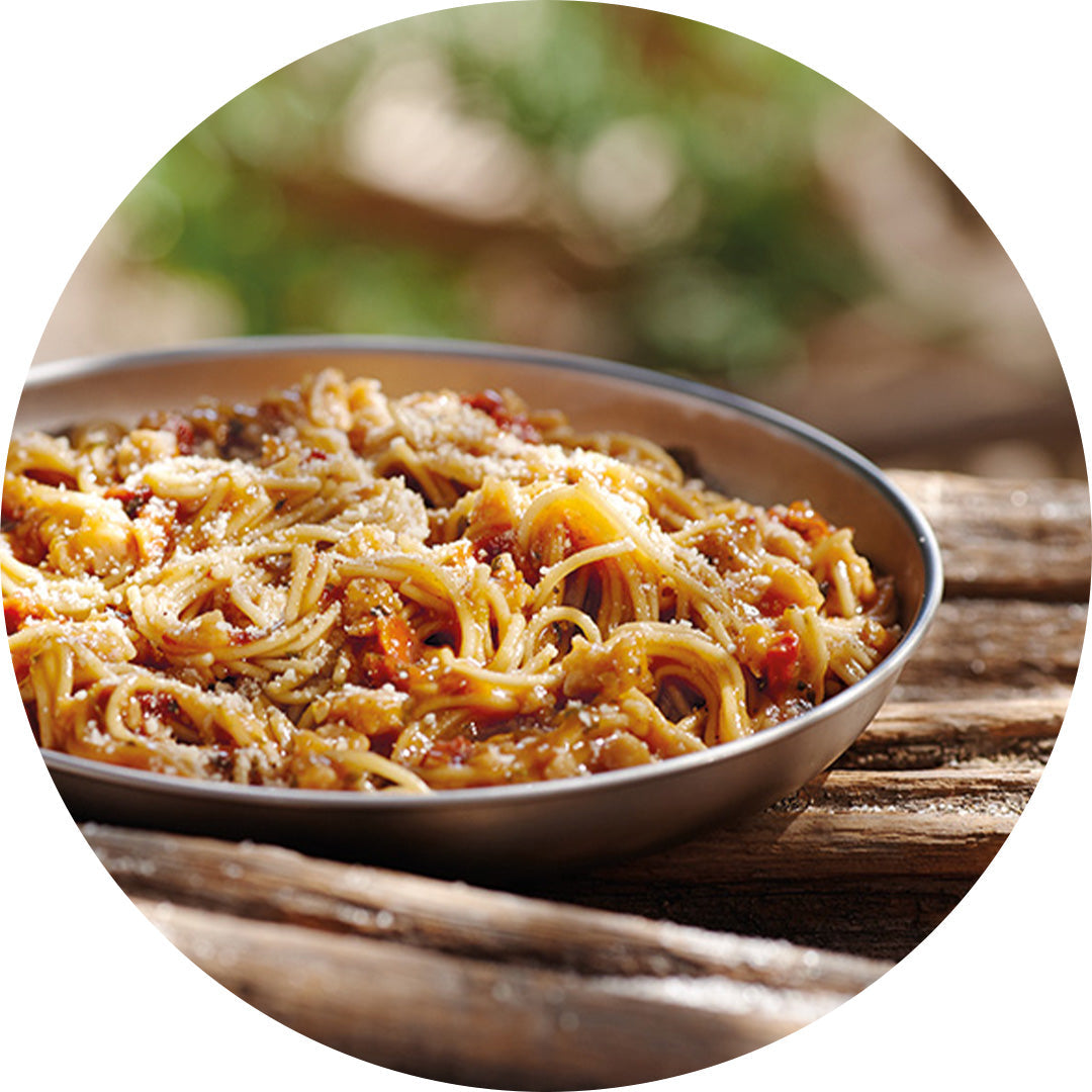 Happy Yak Neapolitan Spaghetti (Vegetarian)