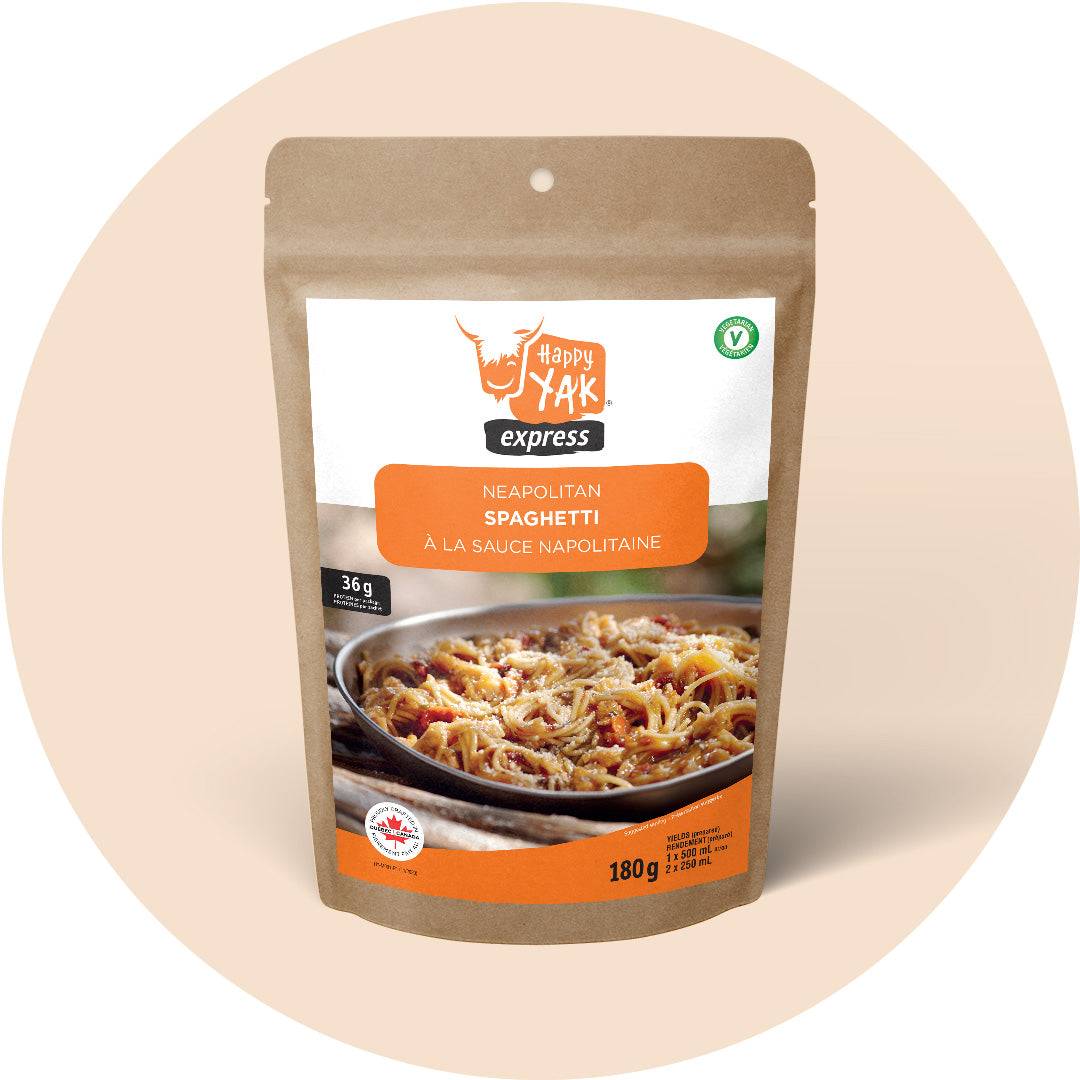 Happy Yak Neapolitan Spaghetti (Vegetarian)