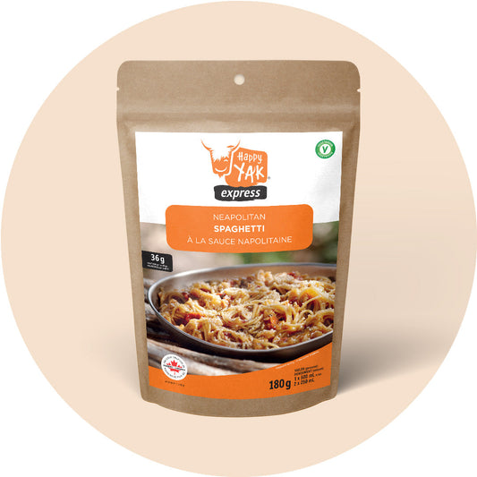 Happy Yak Neapolitan Spaghetti (Vegetarian)