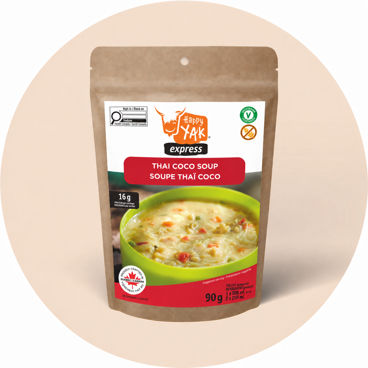 Happy Yak Thai Coco Soup (Gluten Free)