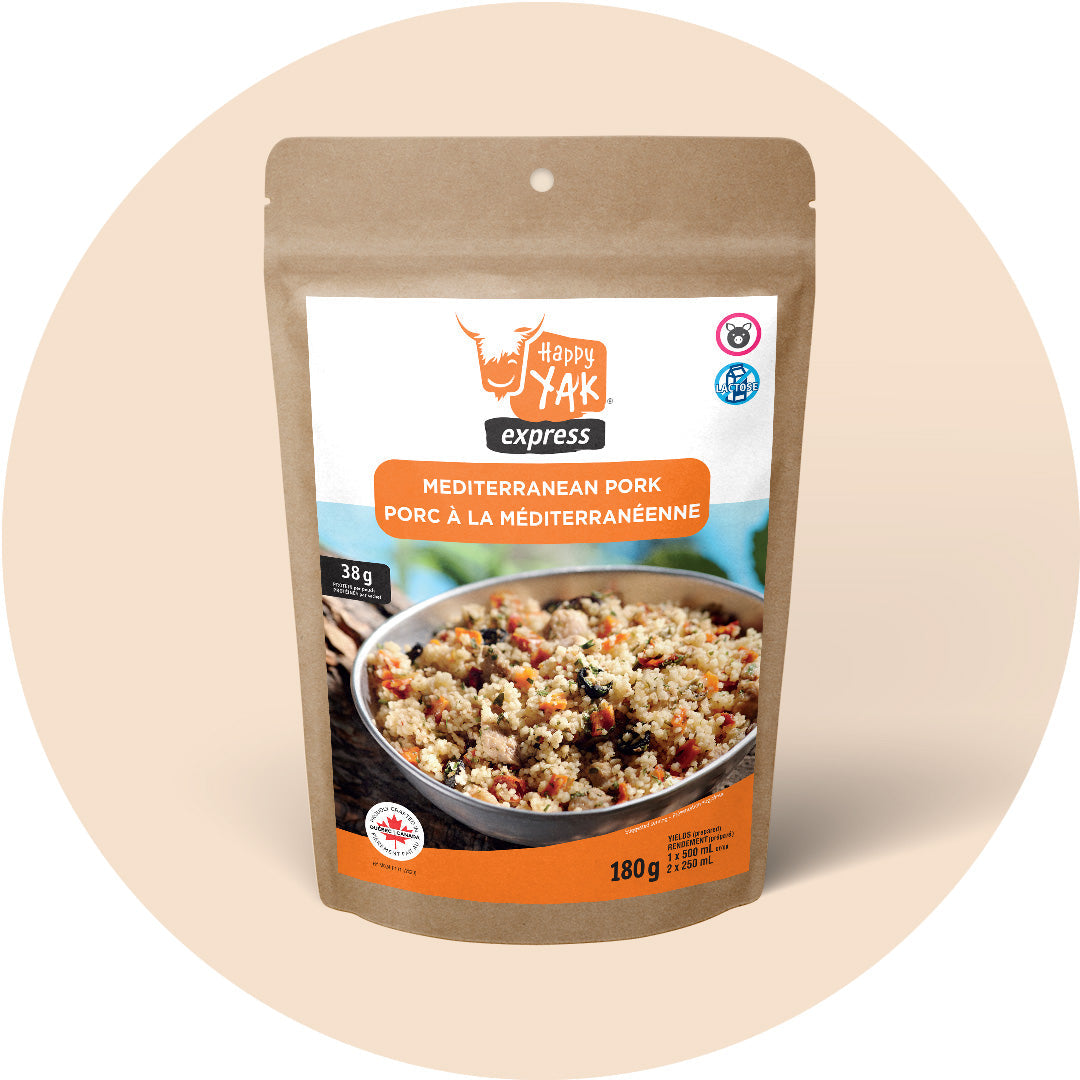 Happy Yak Mediterranean Pork (Lactose Free)