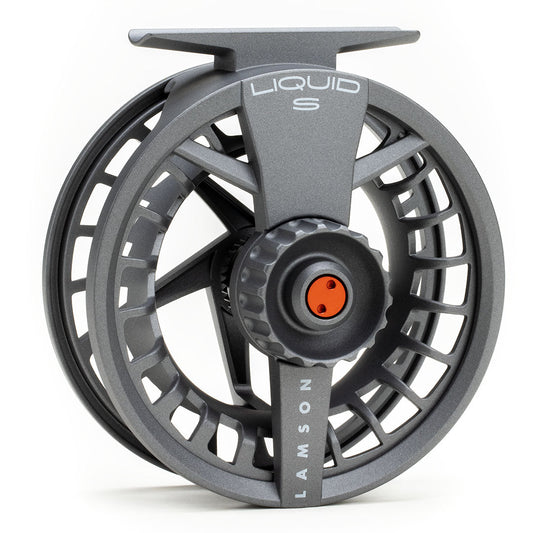 Lamson Liquid S-Series Fly Reel - Smoke