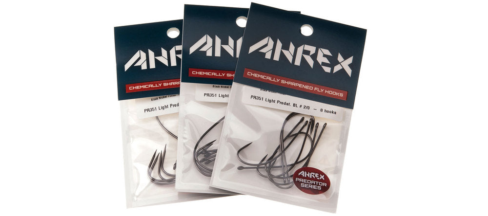 Ahrex PR351 - Light Predator, Barbless Hooks