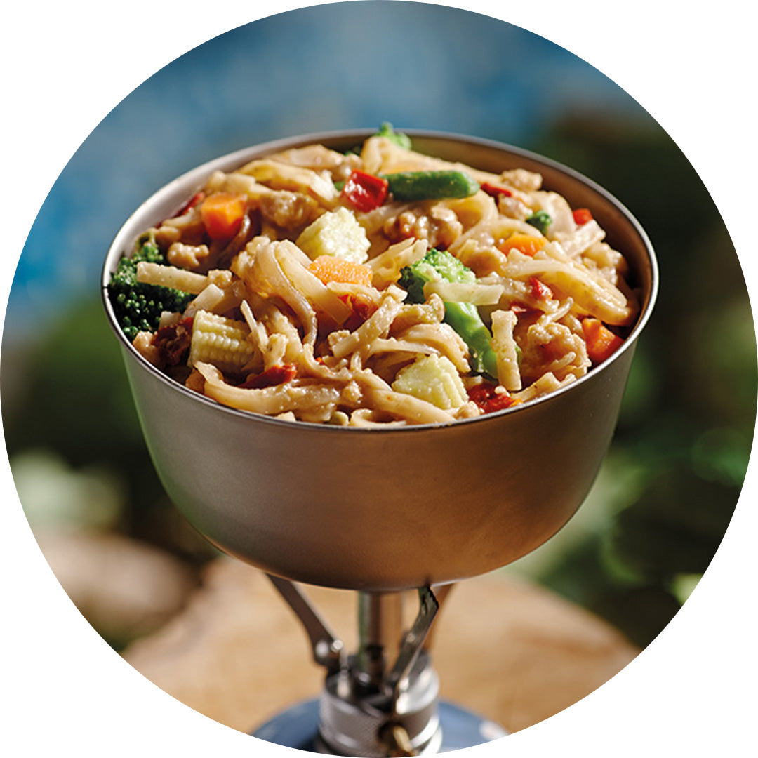 Happy Yak Pad thaï with peanuts and vegetables (Vegan, less than 1% Gluten, Lactose Free)