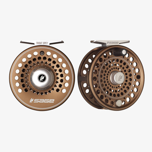 Sage Trout Spey Fly Reel - Bronze