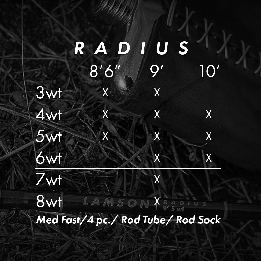 Lamson Radius Flyrods