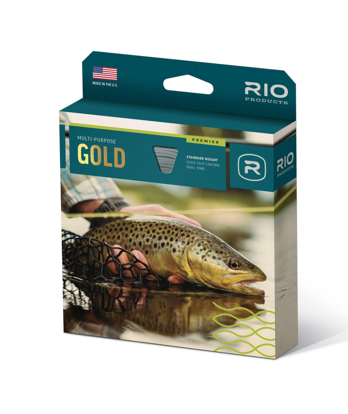 Rio Premier Gold Fly Line Moss/Gold