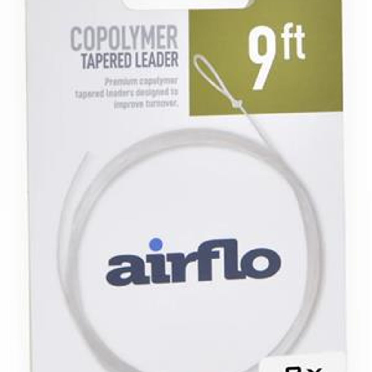 Airflo Tactical Mono Tapered Leader 2X Size