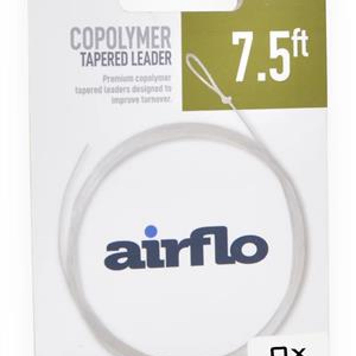 Airflo Tactical Mono Tapered Leader 2X Size