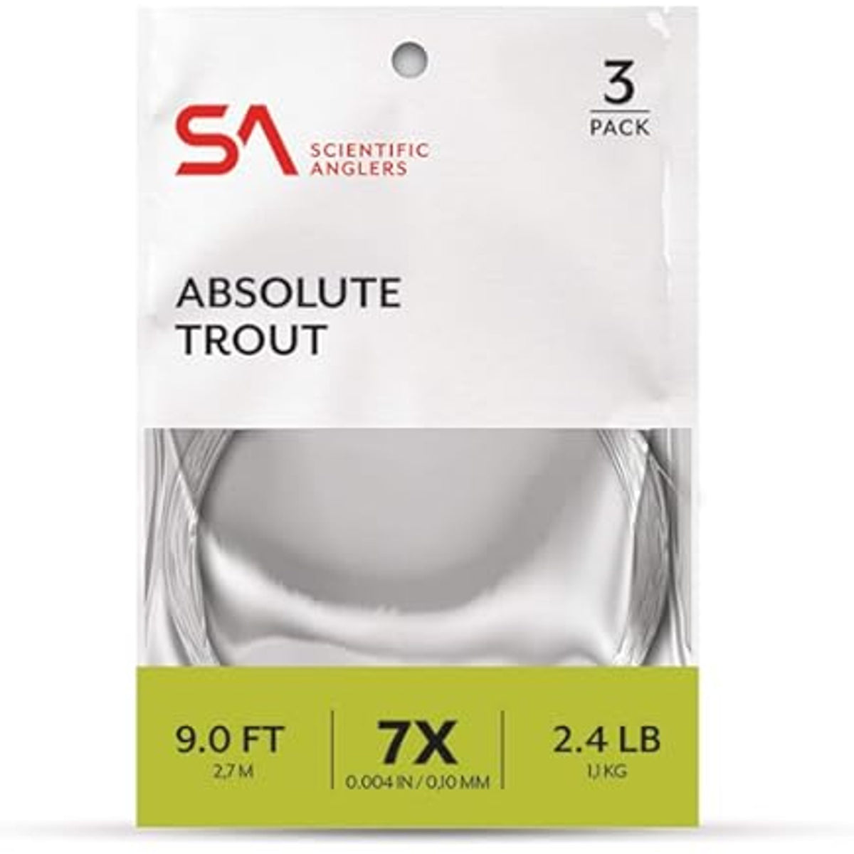 Scientific Anglers Absolute Trout Tapered Leader