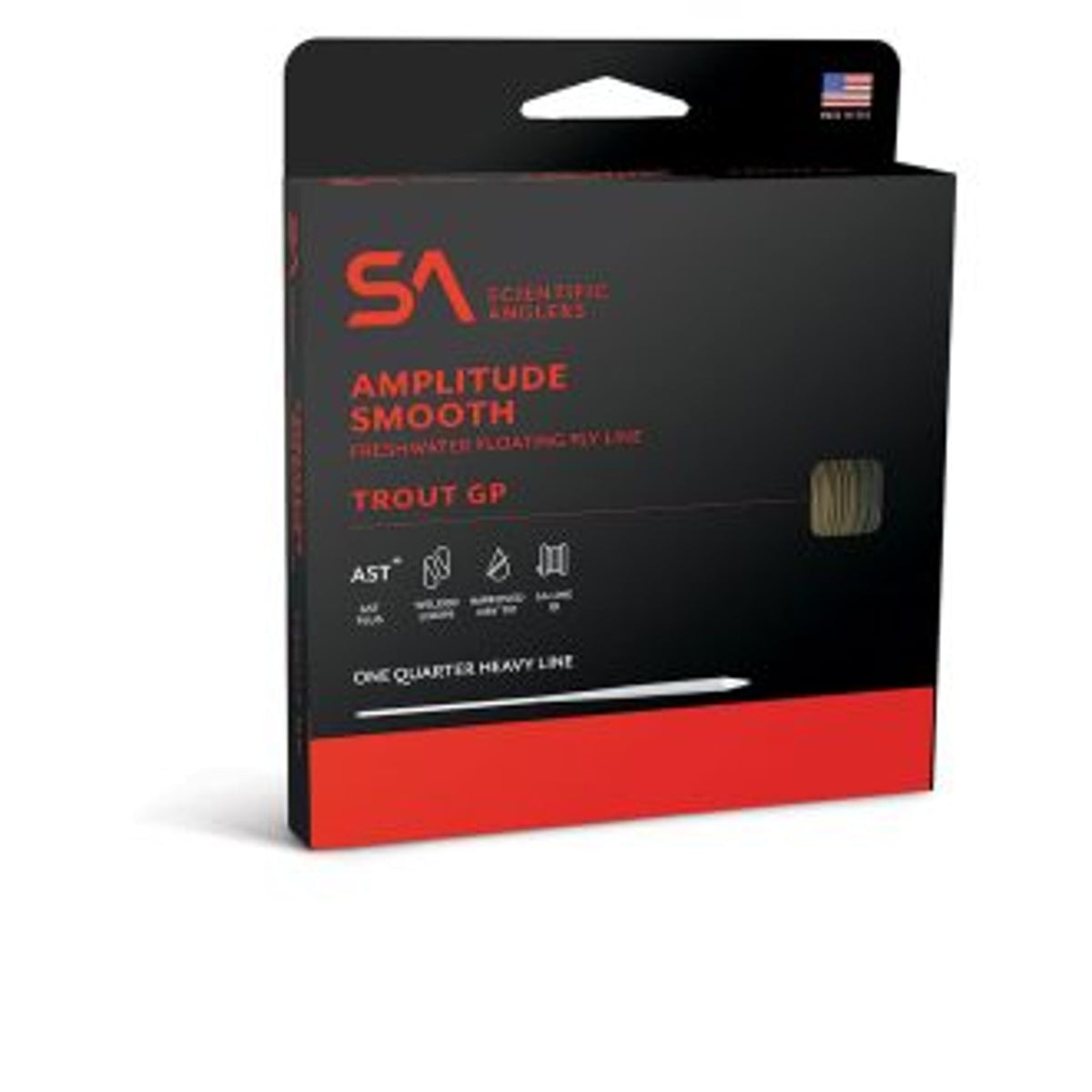 Scientific Anglers Amplitude Smooth Creek Trout Fly Line WF-3-F