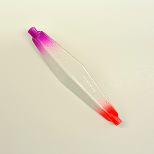 Gradient purple to red color fishing lure 